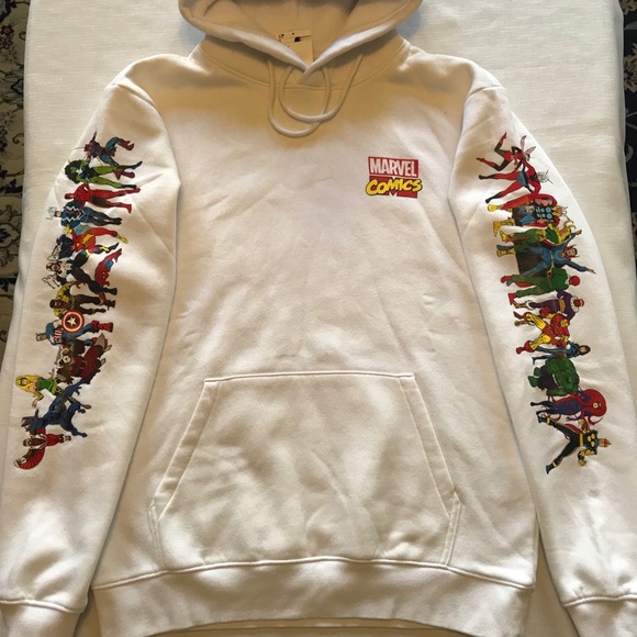 MARVEL Hooded Sweatshirt New XS,S,M,L,XL,XXL NWT - Picture 8 of 8
